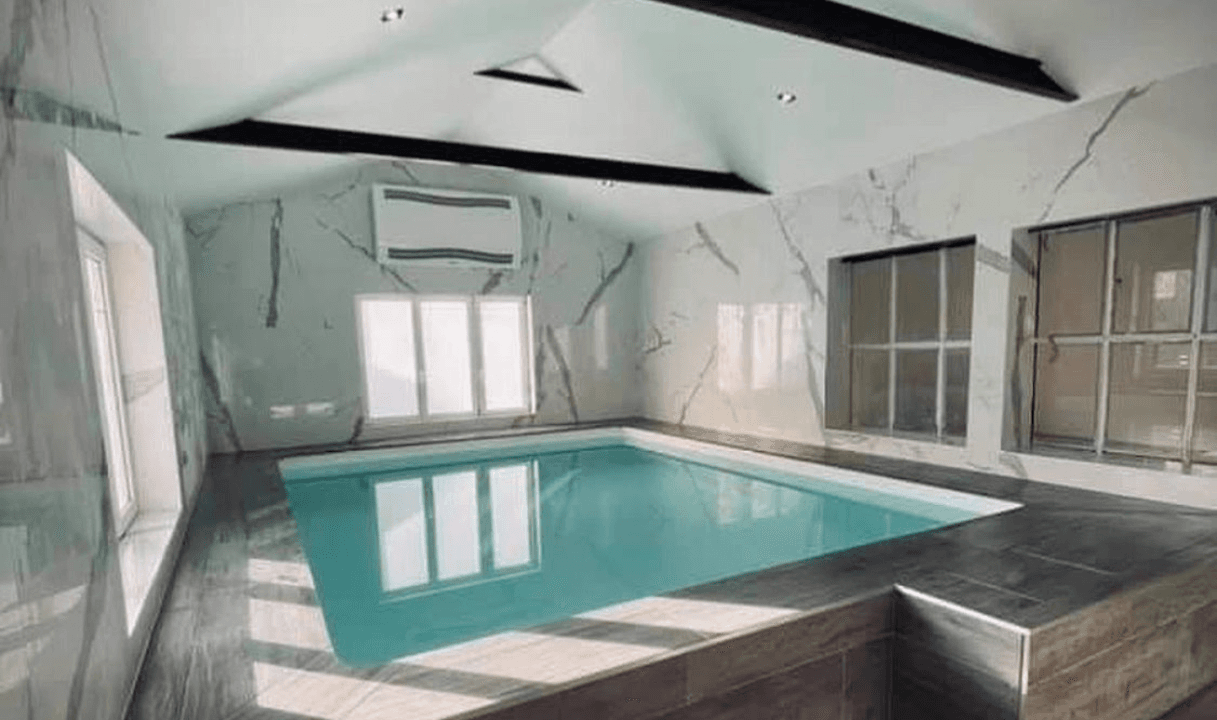 Piscine chauffée